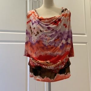 Joseph Ribkoff Size 10 Multicolor